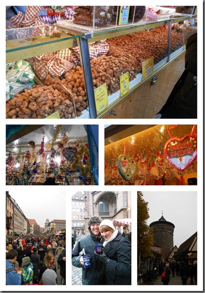 candied nuts, Nuremberg, Christmas Market stalls, Gluhwein