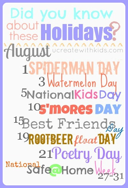 August Holiday 