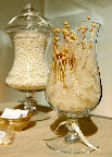 Coconut jelly beans and white rock candy, yum. Coconut jelly beans and white rock candy, yum.