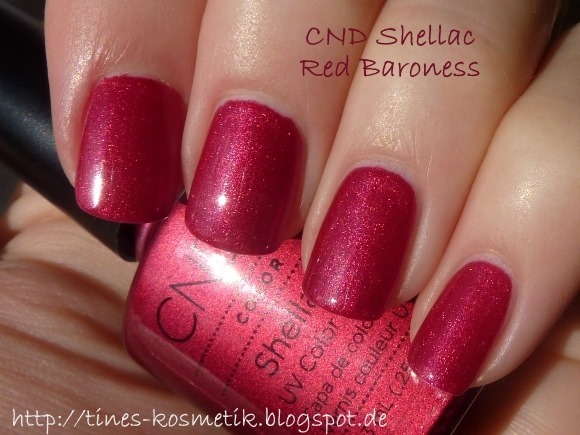 CND Shellac Red Baroness 5 CND Shellac Red Baroness 5