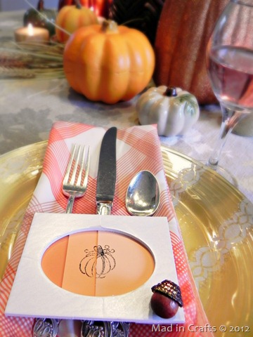 easy ombre stamped placecards