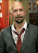 Neil Strauss Red Tie Grey