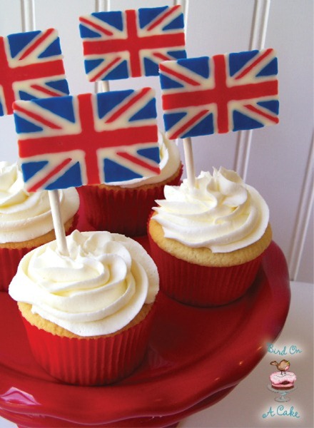 Union Jack Cupcakes DIY Union Jack Cupcakes DIY