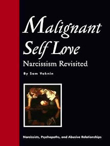 Cover of Shmuel Vaknin's Book Malignant Self Love Narcissism Revisited