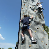 Dan rock climbing
