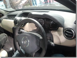 Renault Duster interior 1