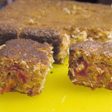 Cherry Coconut Cracker Squares
