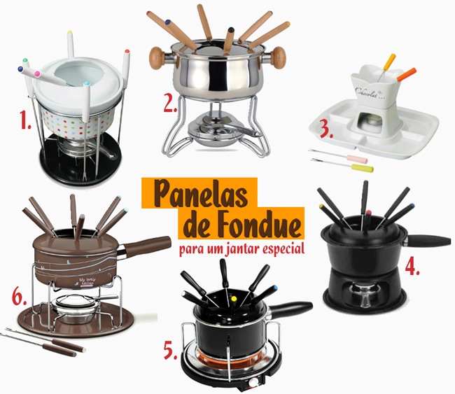 Como fazer Fondue: Dicas de panelas, receitas e ingredientes. panelas de fondue onde comprar