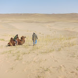 Before we reached the top, my camel decided to take a break