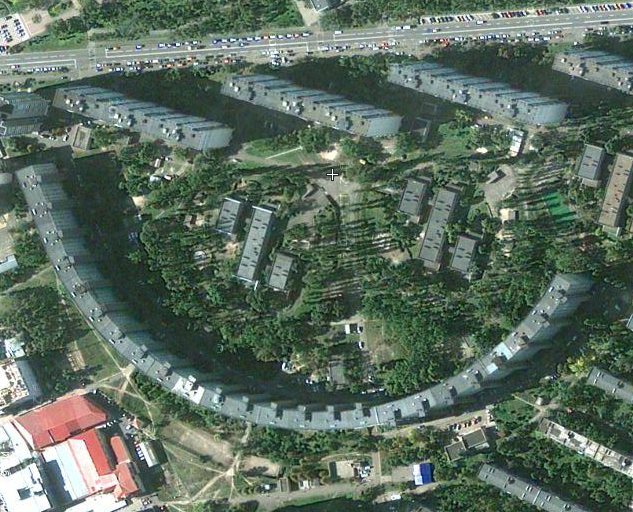 Дом Криволинейной формы