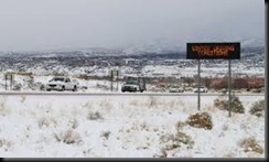 icy roads in las cruces