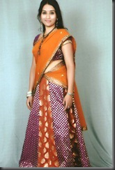 Telugu Actress Nancy Sameera in Langa Voni Stills