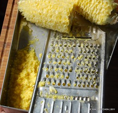 grate corn 