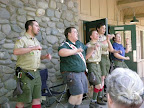 Staffers get to do a LOT of things, like lead songs...