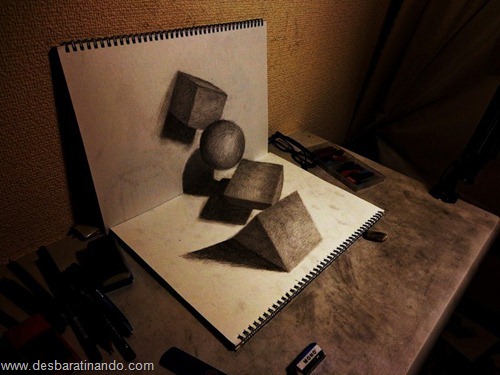 desenhos lapis 3D desbaratinando (14) desenhos lapis 3D desbaratinando (14)