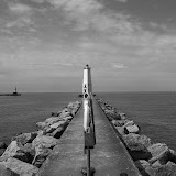 "Lighthouse at Frankfort, Michigan" - copyright Robert James Russell