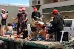 Christmas Rock Band.  I especially like the girl's tripod.  :)