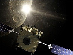 Europeus copiam Armagedom e mandam sonda para desviar asteroide
