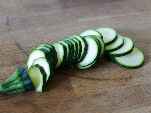 You can use any type of summer squash in this recipe.