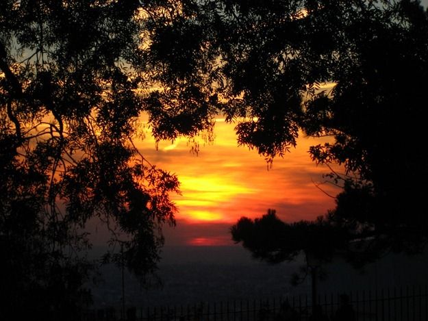 Sunset in Paris