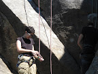 Rock climbing