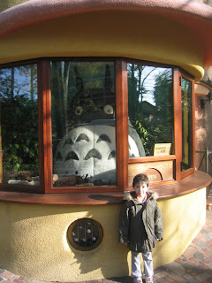 Kai at the Ghibli Museum