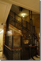 Place de Brouckere - Hotel Metropole - the lift