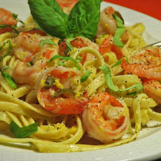 Pasta With Shrimp and Jalapeno Orange Sauce