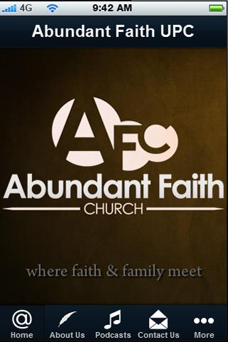Abundant Faith UPC