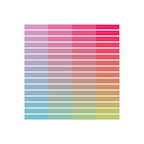 color palette 18, 2011, digital c-print (single edition), 40 x 40 in.