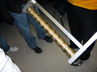 The ball harvester's roller system