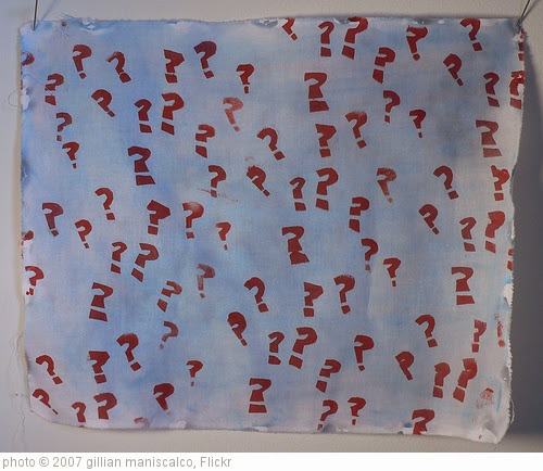 'question marks' photo (c) 2007, gillian maniscalco - license: https://creativecommons.org/licenses/by-sa/2.0/