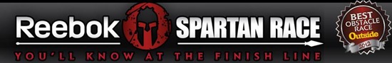 Reedbok Spartan Race Banner Reedbok Spartan Race Banner