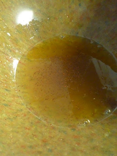 Combining the lime and honey with two tablespoons of orange juice, Monty then added both ancho and cayenne pepper to the dressing.