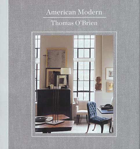 The cover of Thomas O'Brien's new book, American Modern (amazon.com), is simple and chic. The cover of Thomas O'Brien's new book, American Modern (amazon.com), is simple and chic.