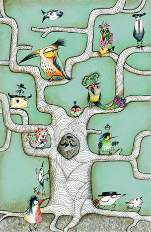 Bird_tree__mint_green