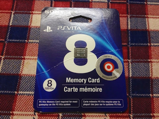 Thẻ nhớ PS Vita 8Gb FullBox chưa khui cần ra đi