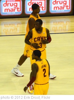 'Tristan Thompson, Dion Waiters, and Kyrie Irving' photo (c) 2012, Erik Drost - license: http://creativecommons.org/licenses/by/2.0/