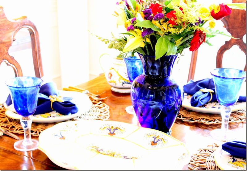 Birthday Flower Tablescape 2012 007