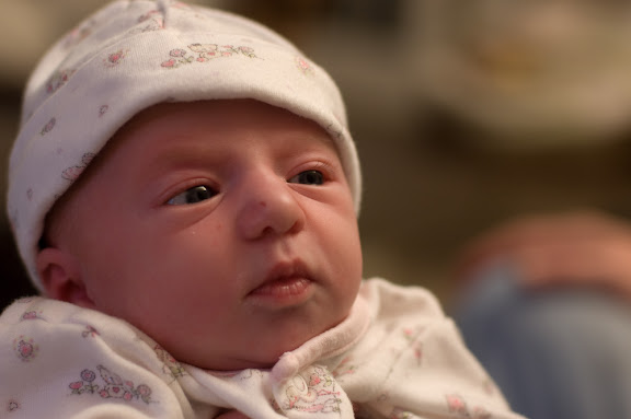 This look is the primary expression on Sam's face when she's calm.