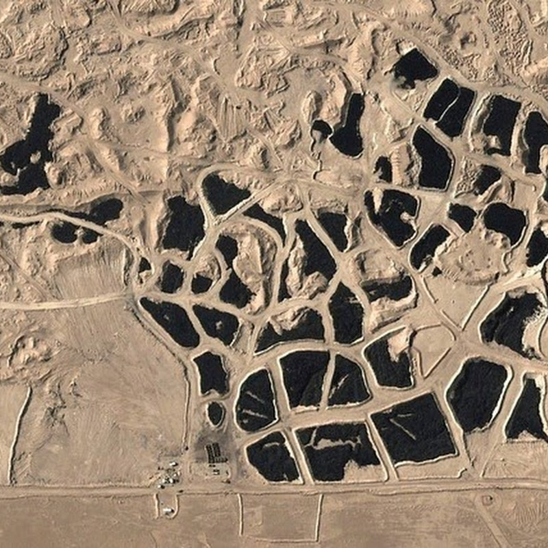 World’s Biggest Tire Graveyard in Sulabiya, Kuwait Amusing