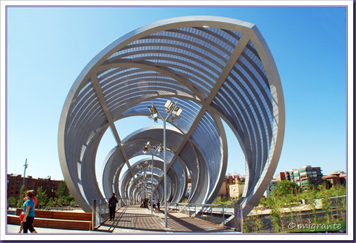 puente monumental de arganzuela - sector parque desde plaza mirador puente monumental de arganzuela - sector parque desde plaza mirador
