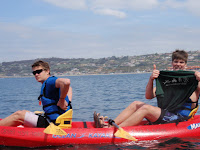 Ryker F.
@ So Cal?!  Kayaking off the coast on a rockin roadtrip to California.