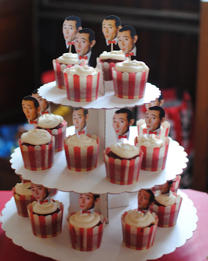 Red velvet cupcakes, recipe link below. Red velvet cupcakes, recipe link below.