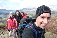 All of us on Walla Crag