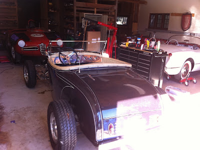  Dry Lakes racer, oakland Roadster show car, Build Pics