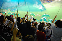 Tokyo, Spiel der Giants im Tokyo Dome – 07-Aug-2009