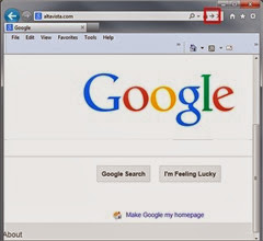 c0 Internet Explorer 'Go' arrow to the right of the address bar