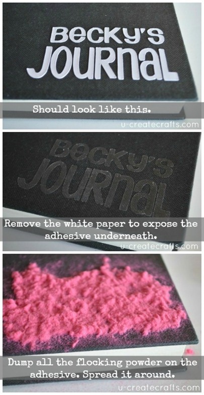 C Personalized Canvas Journal Tutorial