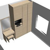 3d Design for Built-in Wardrobe for Master Bedroom